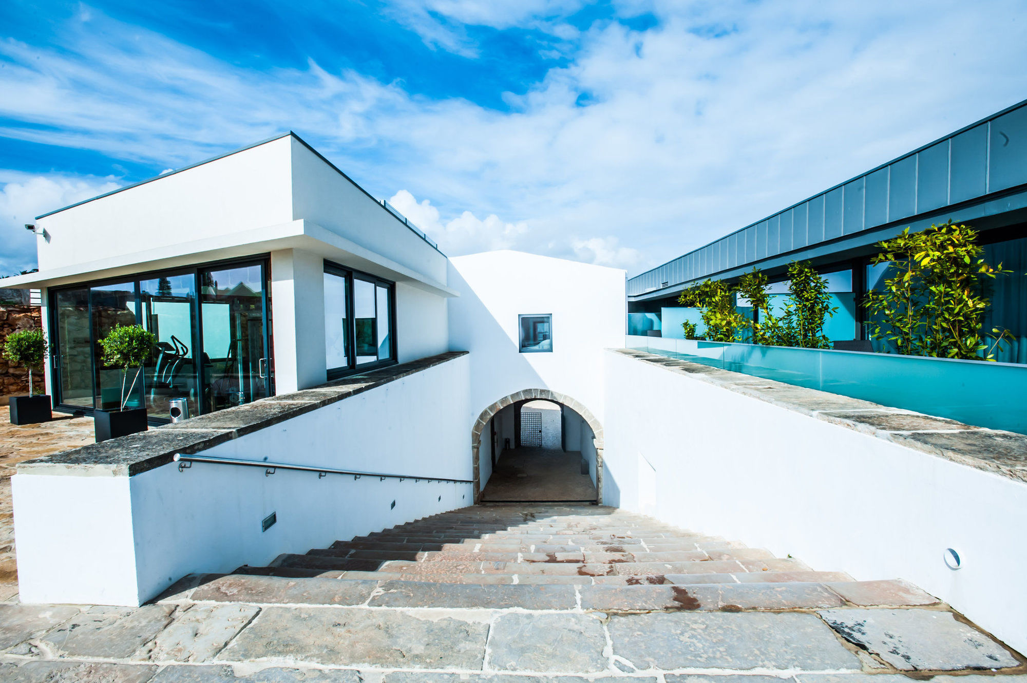 Pestana Cidadela Cascais - Pousada & Art District Servicios foto The rooftop of the museum